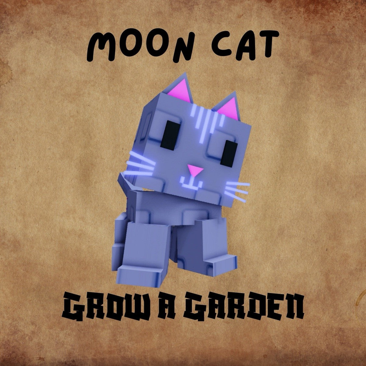 Moon Cat - grow a garden