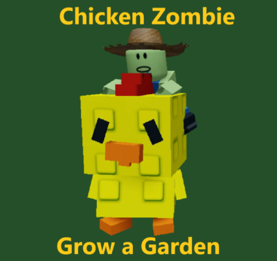 Chicken Zombie - grow a garden